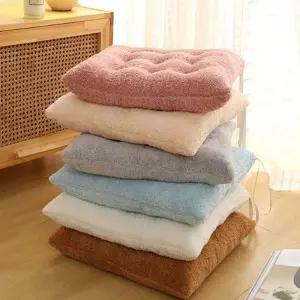 사무실 직장인 겨울 학생 푹신한 부드러운 털 방석