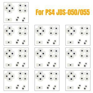 [호환품]PS4 컨트롤러 용 10Sets/5/1 Set 실리콘 전도성 고무 패드 4 버튼 수리 교체 부품