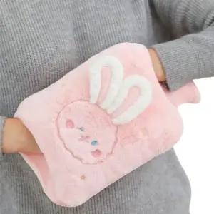 겨울 극세사 포켓 토끼 보온 물주머니 찜질팩/손난로/귀여운/겨울/손시림/예방/온팩/온찜/핫팩