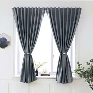 [원오안전] 사생활 커튼 120*150 인테리어 실내 붙이는 햇빛차단 보호  (본품)