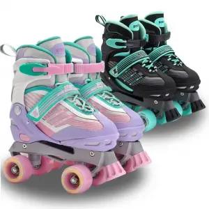[원오안전] 아동용 운동용 롤러슈즈 실내 스포츠 롤러스케이트 실외    (본품)