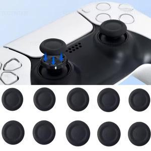 [호환품]4/6/10PCS 조이스틱 교체 캡 PS5/PS4 컨트롤러용 엄지 스틱 그립 커버 수리 부품 플레이스테이션 5