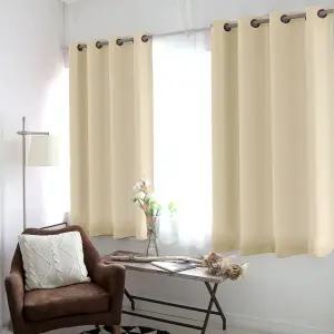 암막커튼 작은창 아일렛 커텐 거실 창문 아이방 방한