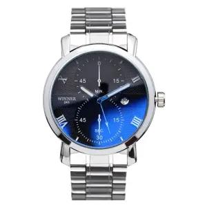 CAF-243 남성 메탈시계컬러 공용 남자 워치 패션 손목 스틸손목 커플