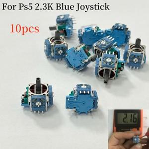 [호환품]Ps5 Dualsense 5 컨트롤러 용 10pcs  블루 3D 아날로그 조이스틱 엄지 스틱 모듈 버튼 2.3K 전위차