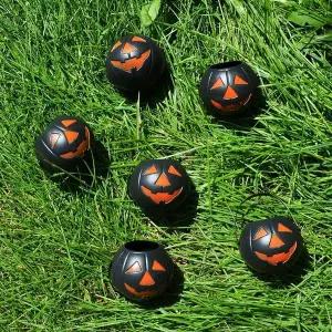 TBZ 할로윈 파티장식 블랙호박바구니 6개입-소 홈파티세트