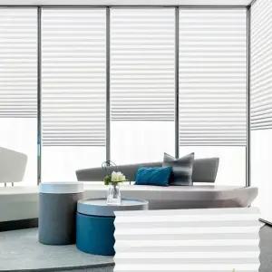 무타공 강력 접착식 블라인드 90x180cm 암막 커튼 창문햇빛가리개 붙이는 방염 원룸