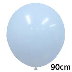 해피파티 라운드풍선 마카롱 90cm (블루) (10개입)장식 벽풍선 생일 돌장식