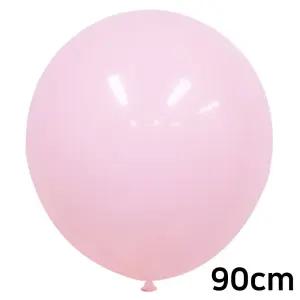 해피파티 라운드풍선 마카롱 90cm (핑크) (10개입)장식 벽풍선 생일 돌장식