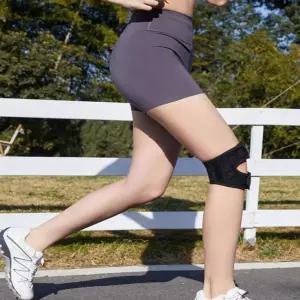 여성 무릎 보호대 스포츠 관절 부상 방지 찍찍이대 다리대