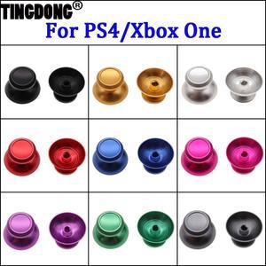 [호환품]PS4 Xbox One 액세서리 용 2PCS 메탈 알루미늄 슬림 컨트롤러 썸 스틱 조이스틱 그립 아날로그
