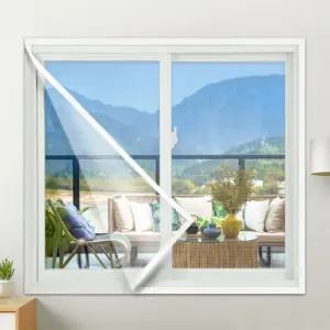 창문 방충망 모기장 찍찍이 무타공 셀프 간편한찍찍이 간편설치 간편 붙이는 원단