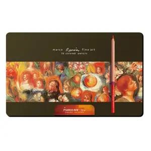 삼원)마르코 색연필(NC36 유성)그림놀이 컬러펜슬 미술 디자인용 그림용