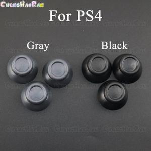 [호환품]2pcs 그레이 아날로그 커버 3D 엄지 스틱 조이스틱 버섯 모양 캡 PS4 4 프로 슬림 컨트롤러용