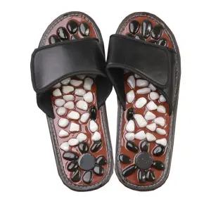 [디에스툴] 샌달 슬리퍼 자갈 고급 실내화 사무용 지압 슬리퍼 건강 생활 (단품)