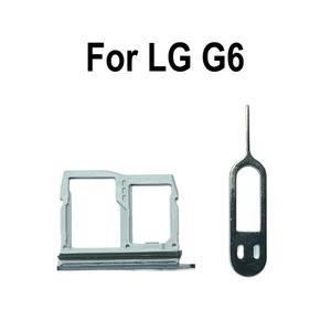 호환 G6용 SIM 카드 트레이 SD 카드 트레이 소켓 리더 홀더 슬롯