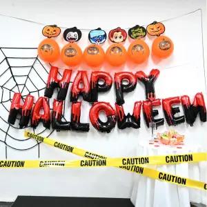 해피파티 할로윈 유치원 포토존 5번세트 뉴윈 풍선가랜드 7종가 가랜드 귀여운가 용품 집꾸미기 벽장식 인