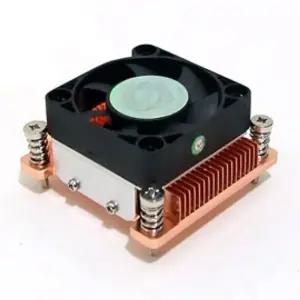 40mm CPU쿨러 3핀 구리 방열판 인텔 PGA479소켓 전용 공랭 데스크탑 냉각팬 PC튜닝 쿨러 컴퓨터 메인보드IN