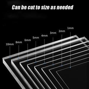 1-10mm 두께 투명 PC 내구성 보드 폴리카보네이트 판 내마모성 플라스틱 시트