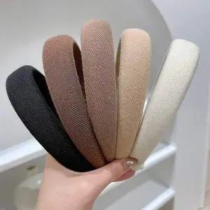 TBZ 엠보스드볼륨머리띠 반다나 헤어밴드 올드머니룩