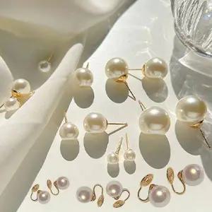 TBZ 진주귀걸이 승무원 혼주 한복에 어울리는 포인트 아이템