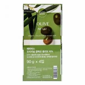 [셀러에이드]TBZ BTM-M170 컬렉션 올리브 비누 90g x 4개입