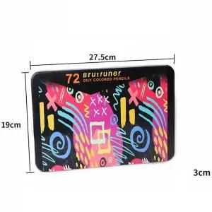 [셀러에이드]TBZ 미술작업 색연필 세트 틴트케이스72 색 유성