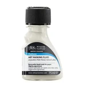 윈저마스킹플루이드 75ml 액(수채)유화 아크릴화 보조제 작품보존제 마스킹제 번짐방지제 전문가용품 수정