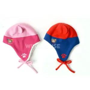 마일드 유아 귀달이 모자 벙거지 덮개 방한 덮개모자 겨울용 방한이 패션이 방울 털모자 이모자