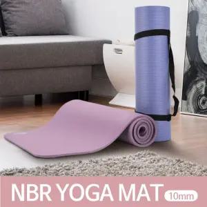 홈트 필라테스 실내운동 NBR 매트 10mm층간소음매 헬스매 용품 레이닝도구 요가매 필라테스매 운동매 두꺼
