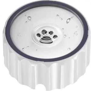 개 물그릇 70온스/2L 대용량 물 디스펜서 흘림 방지 미끄럼 애완동물 슬로우 피더 드립 차량 탑재 여행용