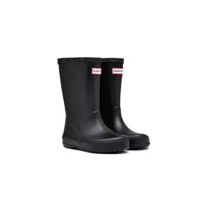 HUNTER KIDS [KIDS] 퍼스트 클래식 레인부츠 - 블랙 KFT5094RMABLK328049