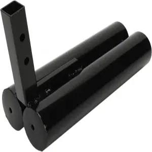 지팡이 홀더 이중 튜브 부착 휴대용 보행 보조 액세서리 스테인리스 스틸 스틱 보행기 노인 휠체어용