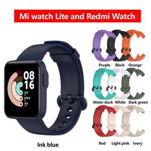 호환 Watch Lite 용 실리콘 스트랩/ Watch 2 Lite/Redmi Watch 2 Lite 손목 밴드 용 Redmi Watch Lite 밴드 팔찌