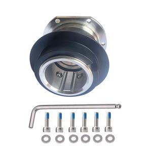 [호환품]QR1 / QR2 휠 사이드 레이싱 게임 시뮬레이터 스티어링 FANATEC 베이스와 호환되는 메탈 퀵 릴리스