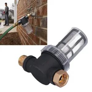 침전물 필터 부착 정원 호스 입구 압력 와셔 야외 원예 물용 100 메쉬 스크린 엑스트라