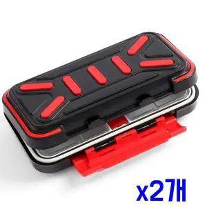 [콩심팥심]TBZ 방수 양면 낚시용품 태클박스 A(블랙) x2개