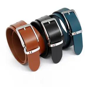 통가죽벨트2허리띠 면바지 청바지 캐주얼 추천 남자 학생 아빠 슬링 정장 코트 세미 버클 혁대