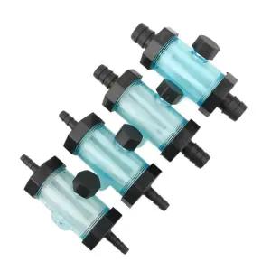 ABS 10 25mm 호스 필터 정원 관개 수족관 물고기 탱크 물 파이프 피팅 펌프 급수 튜브 나일론 스크린