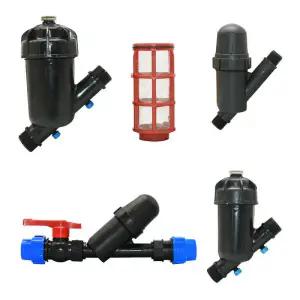 120 메쉬 관개 필터 1/2 3/4 1.2 1.5 2 인치 정원 급수 금속 그물 스크린 분무기 원예 물방울 도구