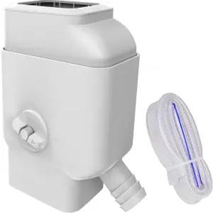 필터 스크린이 내장된 프레스탄티우스 거터 다운스팟 다이버터 2 x3 및 3 x4 조절 가능한 밸브 4피트 빗물