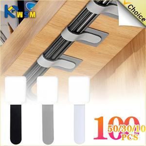 [호환품]재사용 가능 케이블 타이 고정 와이어  코드 로프 홀더 자체 접착 조절 스트랩 데스크 관리