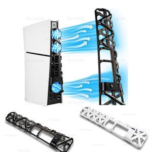 [호환품]PS5 슬림 쿨링 팬 3단계 LED 조명 USB3.0 허브 냉각 시스템 플레이스테이션 5 디스크/디지털 콘솔