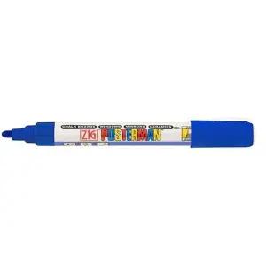 수성 마카 블루 펜 2mm 납작촉 화방용품 문구용 마커 펜