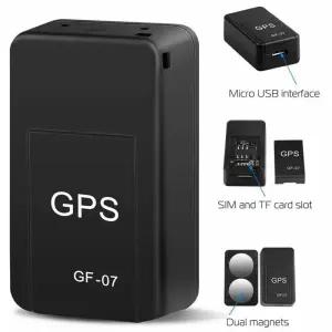 미니 마그네틱 GF-07 GPS CarTracker 실시간 추적 안티 마운트 SIM 메시지 포지셔너 차량 위치 추적기 애완
