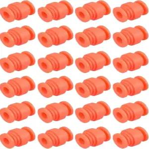 RC 쿼드콥터 FPV 짐벌 카메라 마운트용 MECCANIXITY 방진 충격 흡수 감쇠 고무 공 M7x20mm (빨간색/12팩)