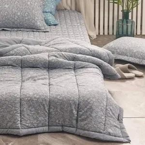 TBZ 아티 소프트마이크로 차렵이불 Q 퀸 그레이