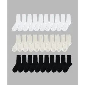 매장정품 IL-O-GONG-CHIL [10PACK] 1507 우먼스 모노 슬림 립삭스 - 스노우화이트/크림/블랙(모노 컬러팩)