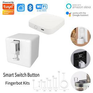 호환 유형 C 충전식 스마트 블루투스 핑거 로봇 스위치 버튼 푸셔 봇 원격 제어 기기 Google 홈 Alexa Voice