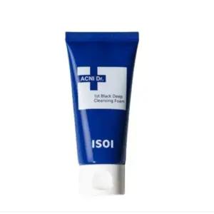 아이소이 아크니 닥터 퍼스트 블랙 딥 클렌징 폼 75ml